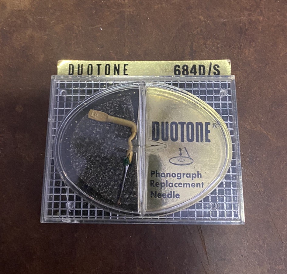 NOS Duotone 684 D/S Diamond Needle Stylus for Sonotone 3TS 3TD 3TSD