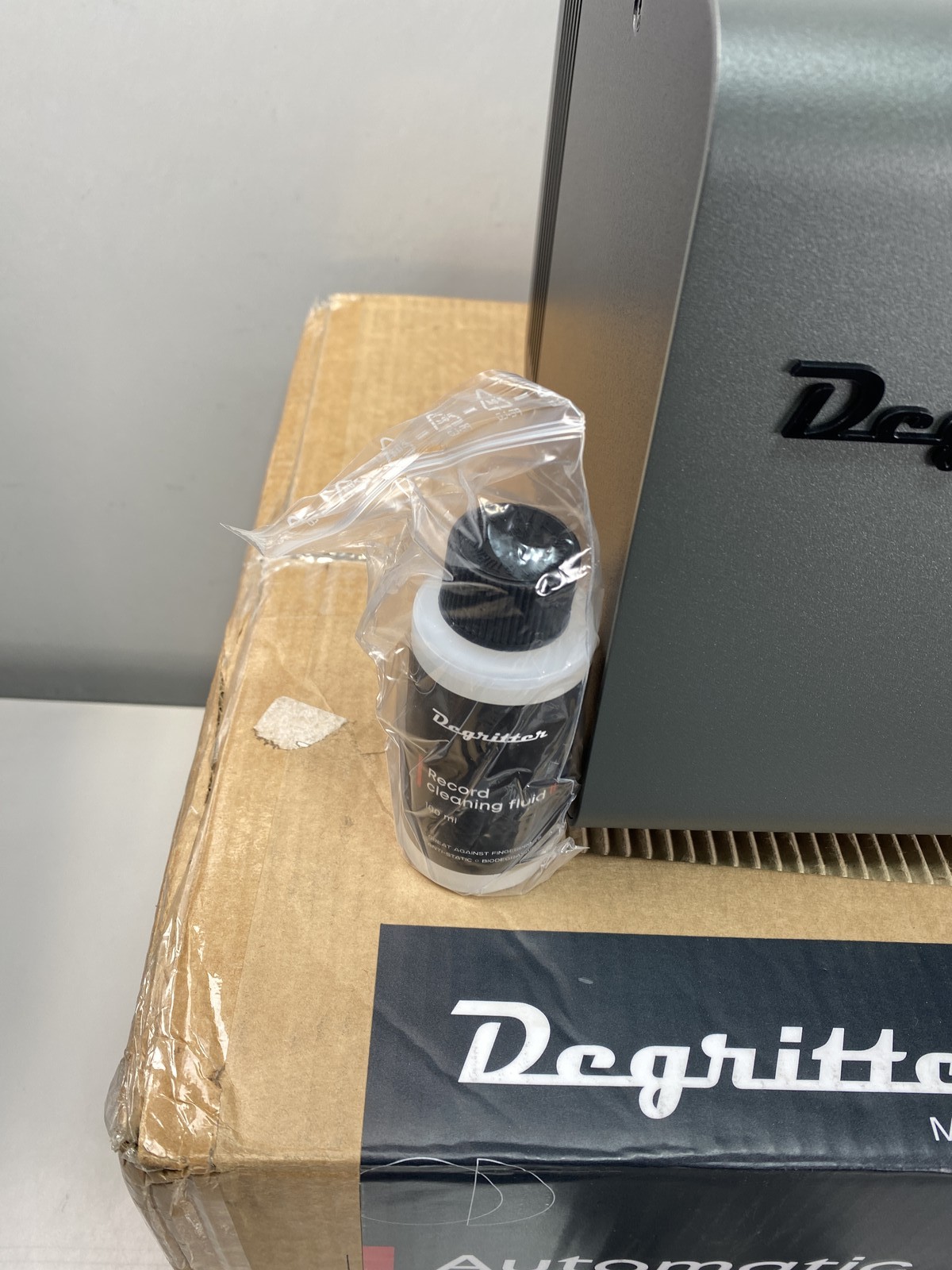 Degritter Mark II Record Cleaning Machine – Silver