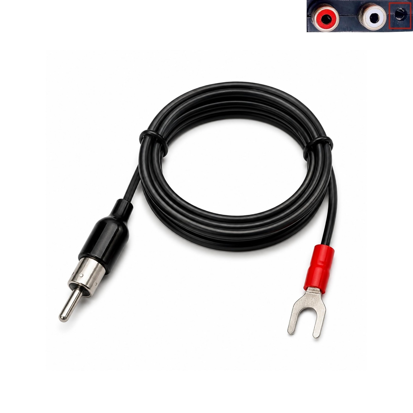 Turntable Ground Wire 5ft for Technics SL Series | 18AWG, Professional Anti-Hum