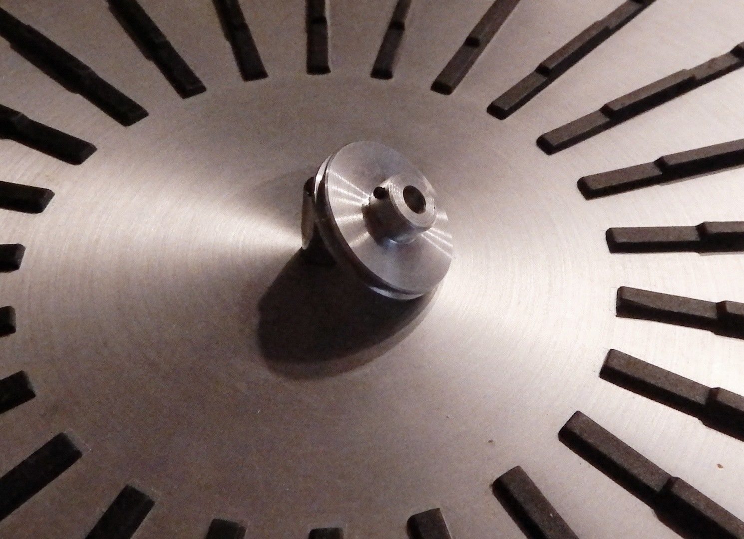Precision turntable tonearm pulley B&O Beogram 4002/04 6000 26.6mm (hole 4.5mm)