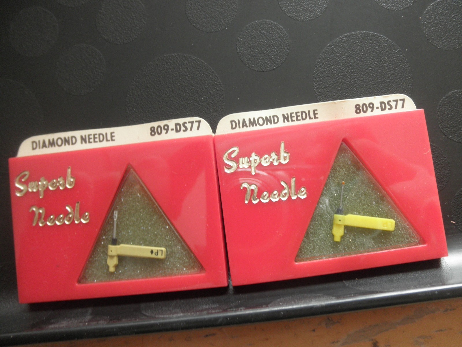 Superb Diamond Needle NOS809-DS77 for Sonotone N21T, N22T, N35T Lot of (2)