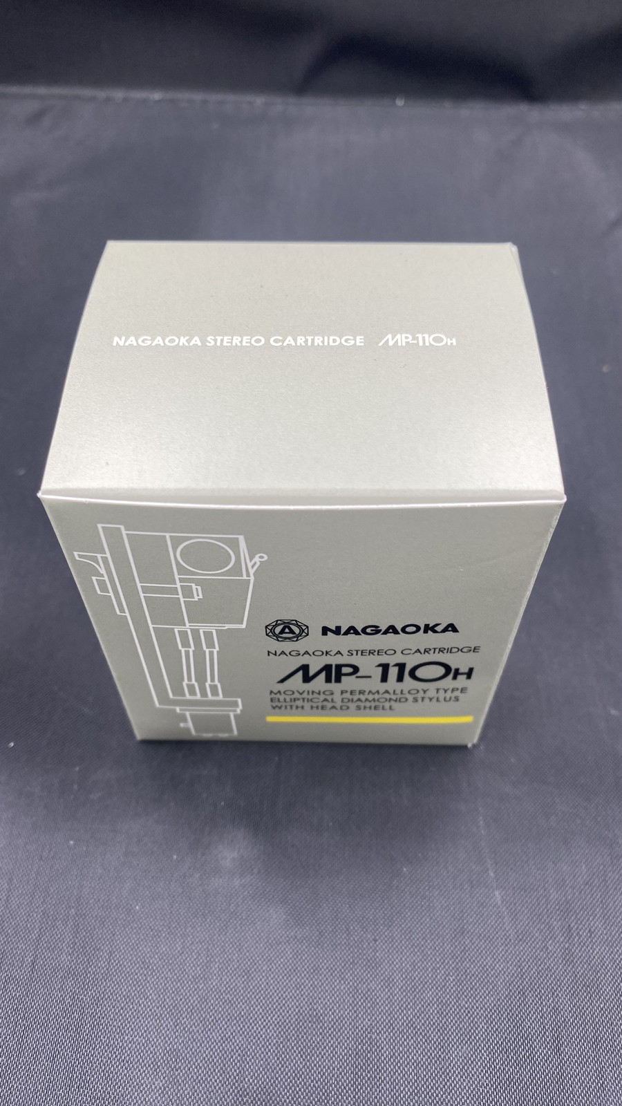 Nagaoka MP-110H MM Cartridge with Headshell Record Player Needle New