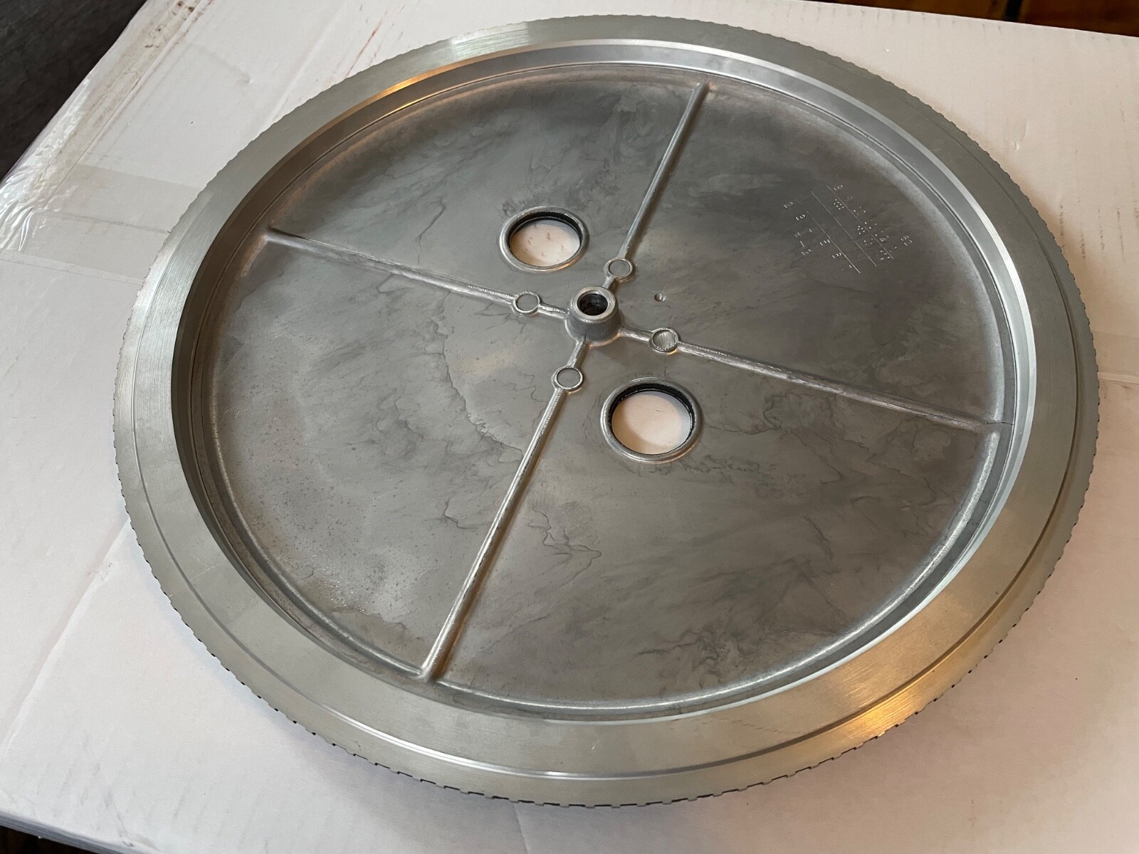Realistic RD-8100 Turntable Platter ONLY Vintage Parts Hitachi PS-48
