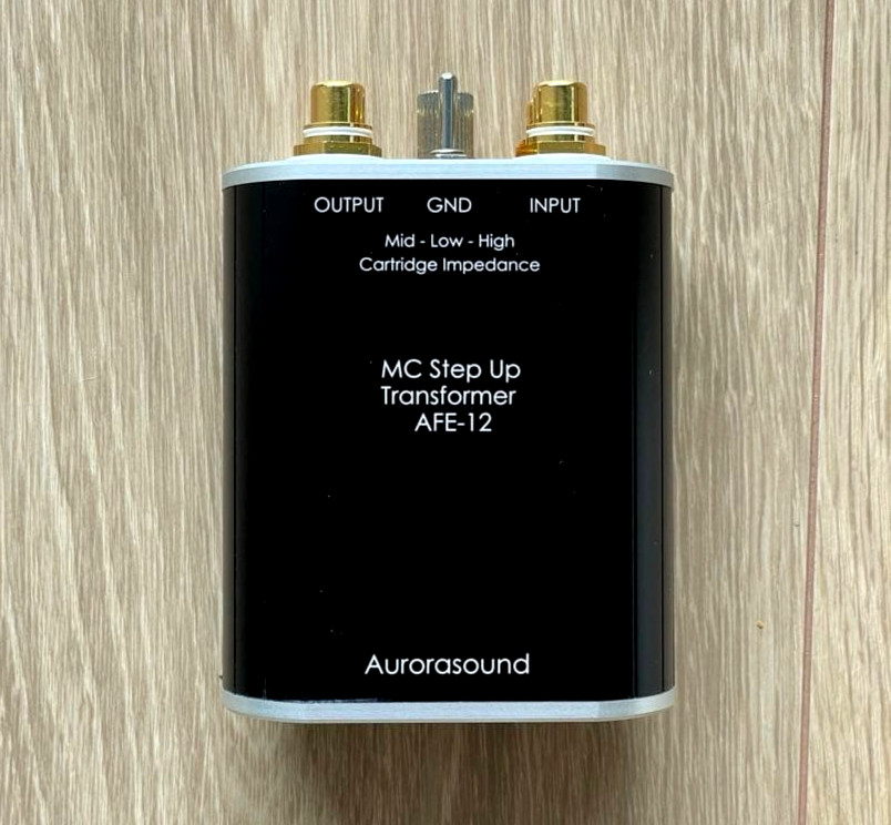 Aurorasound AFE-12 MC Step-Up Transformer | High-End Phono Audio Japan