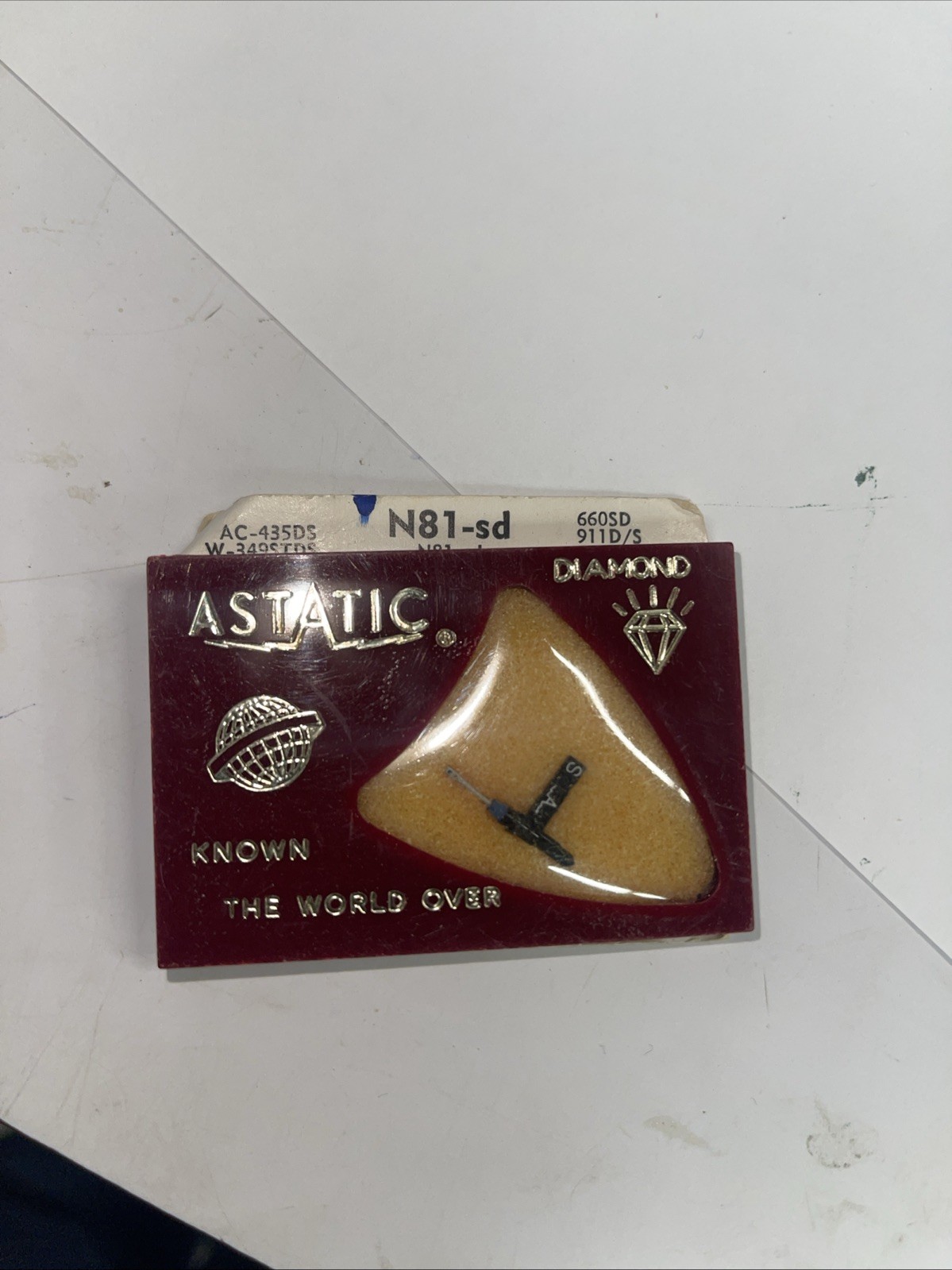 Astatic N81-sd Diamond Needle Record Player Stylus Sealed N832