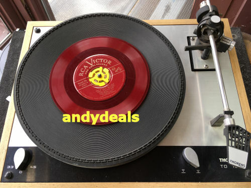 45 RPM RECORD INSERT ADAPTERS TURNTABLE STEREO RECORD PLAYER PHONOGRAPH 10 PACK