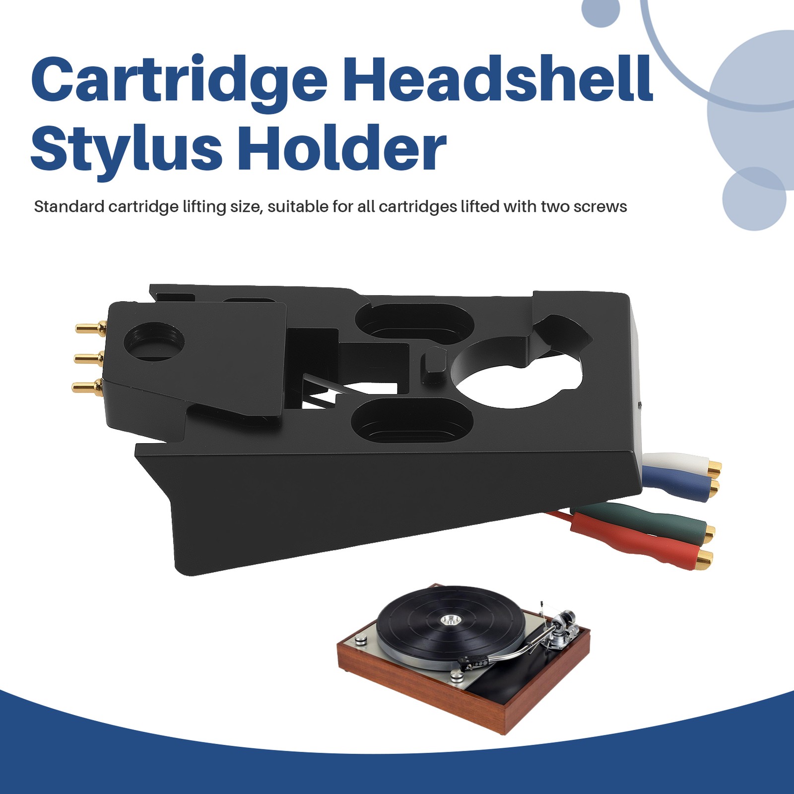 Headshell Stylus Holder for Dual TK14 TK181 TK120 TK123 LP Vinyl7352