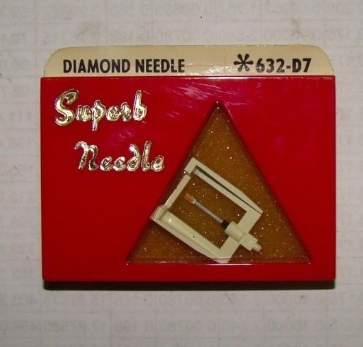 Electro-Voice 632-D7 Phonograph Diamond Needle, (Stereo & Mono), NIB