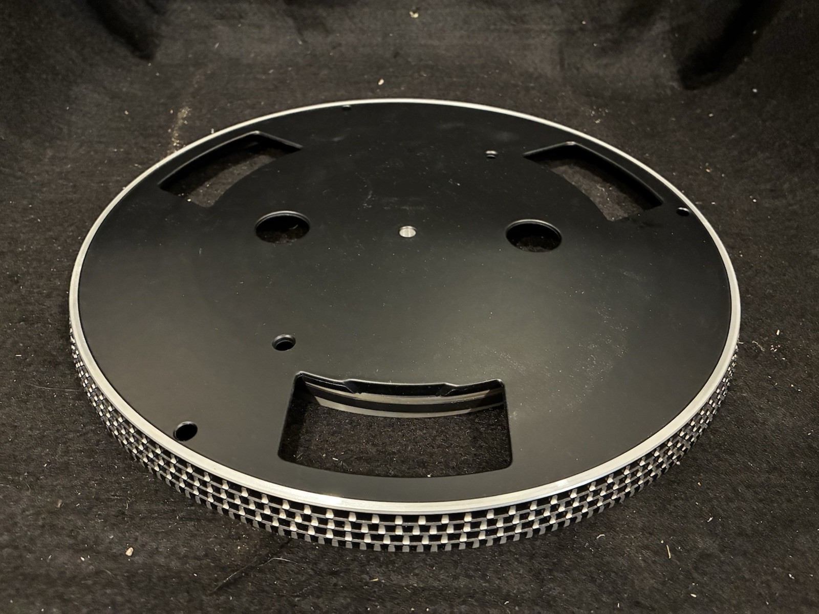 Technics SL-B2 Platter Black Silver for Turntable