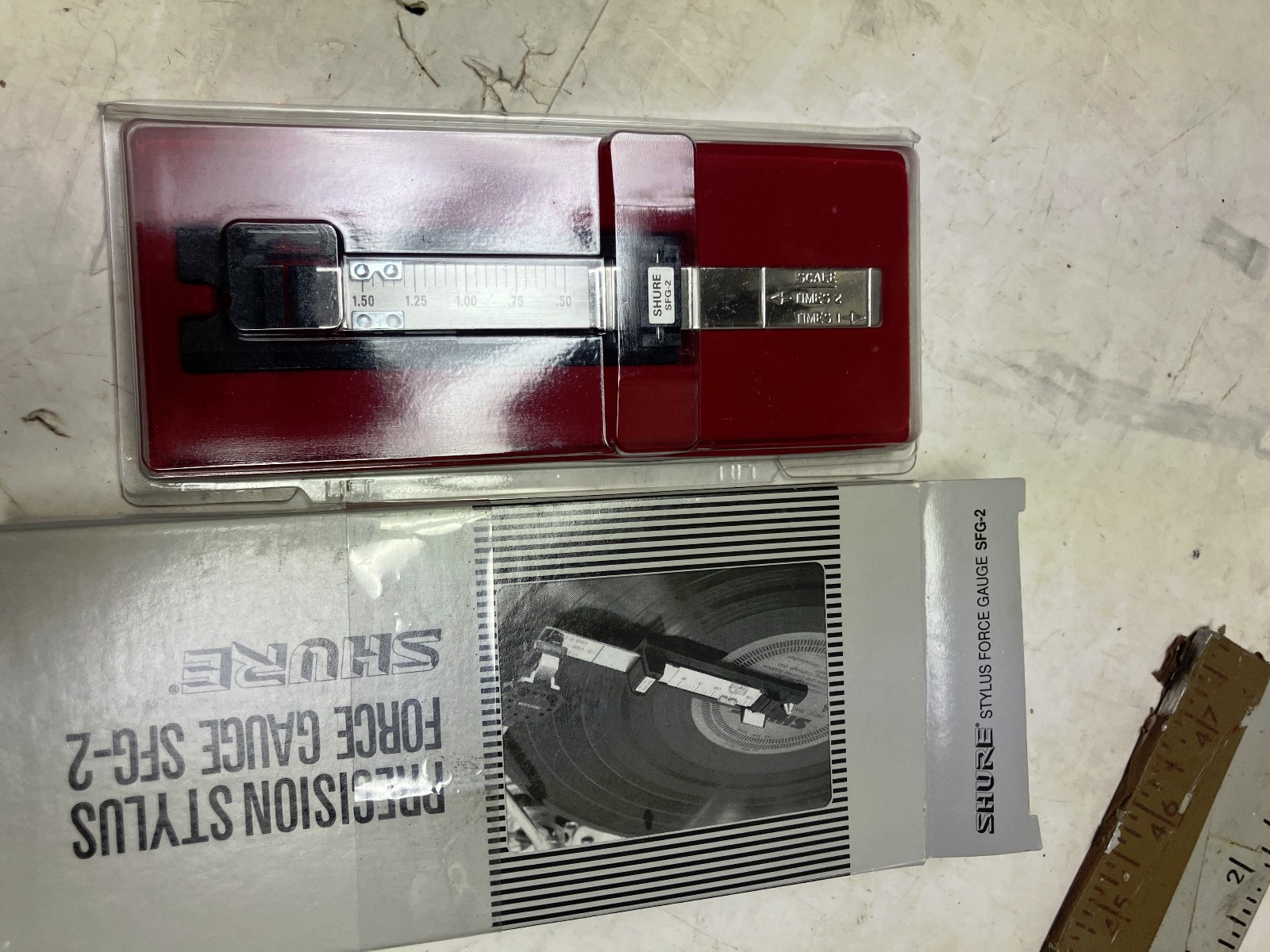 SHURE Precision Stylus Force Gauge SFG-2 New free shipping