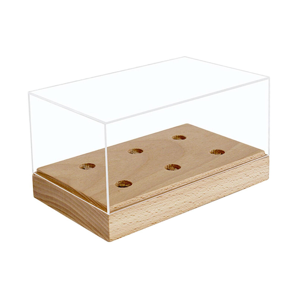 2PCS Clear Turntable Headshell Storage Box Accessory High End for Phonograph