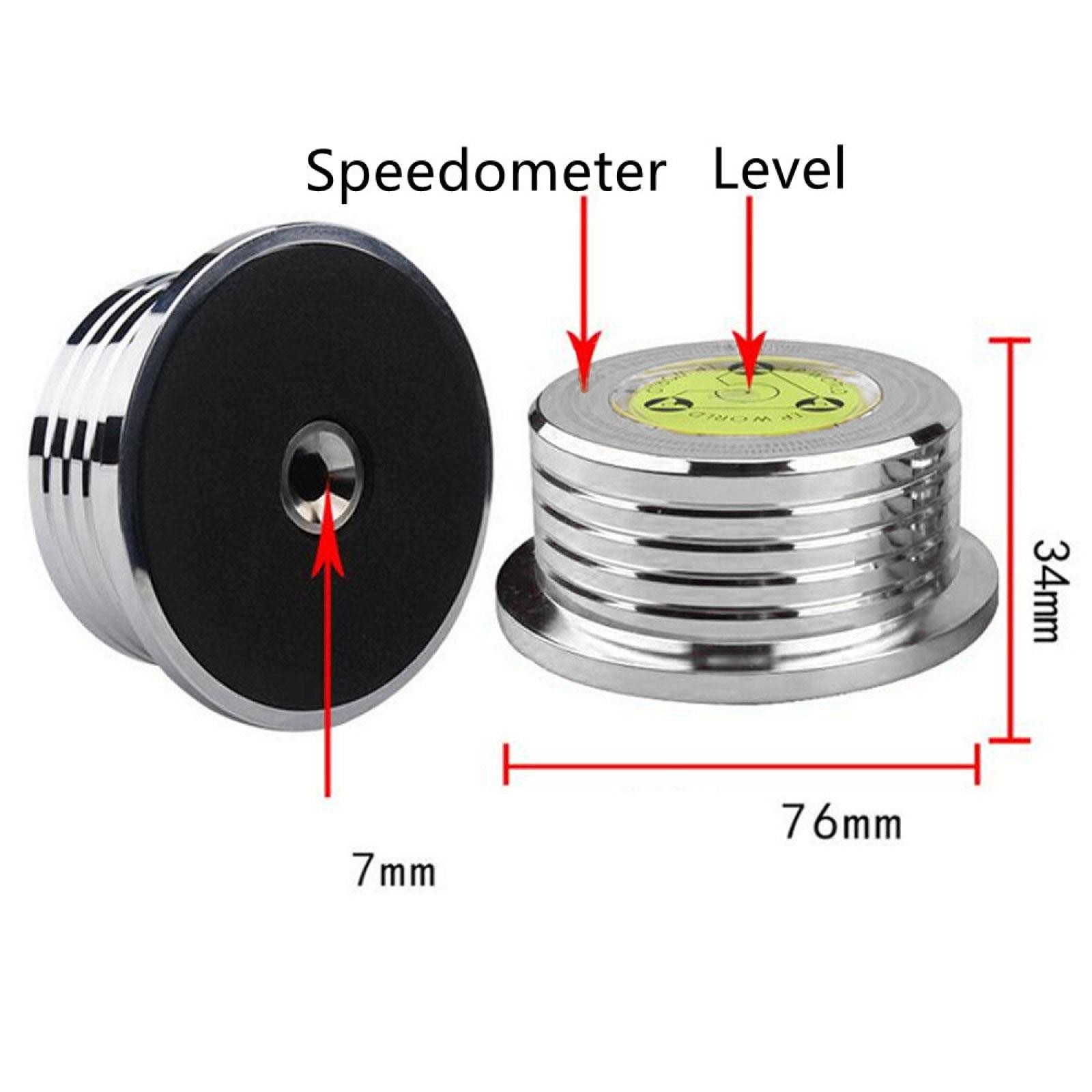 50Hz-33/45 RPM LP Record Player Aluminum Turntable Vinyl Disc Stabilizer Tool;