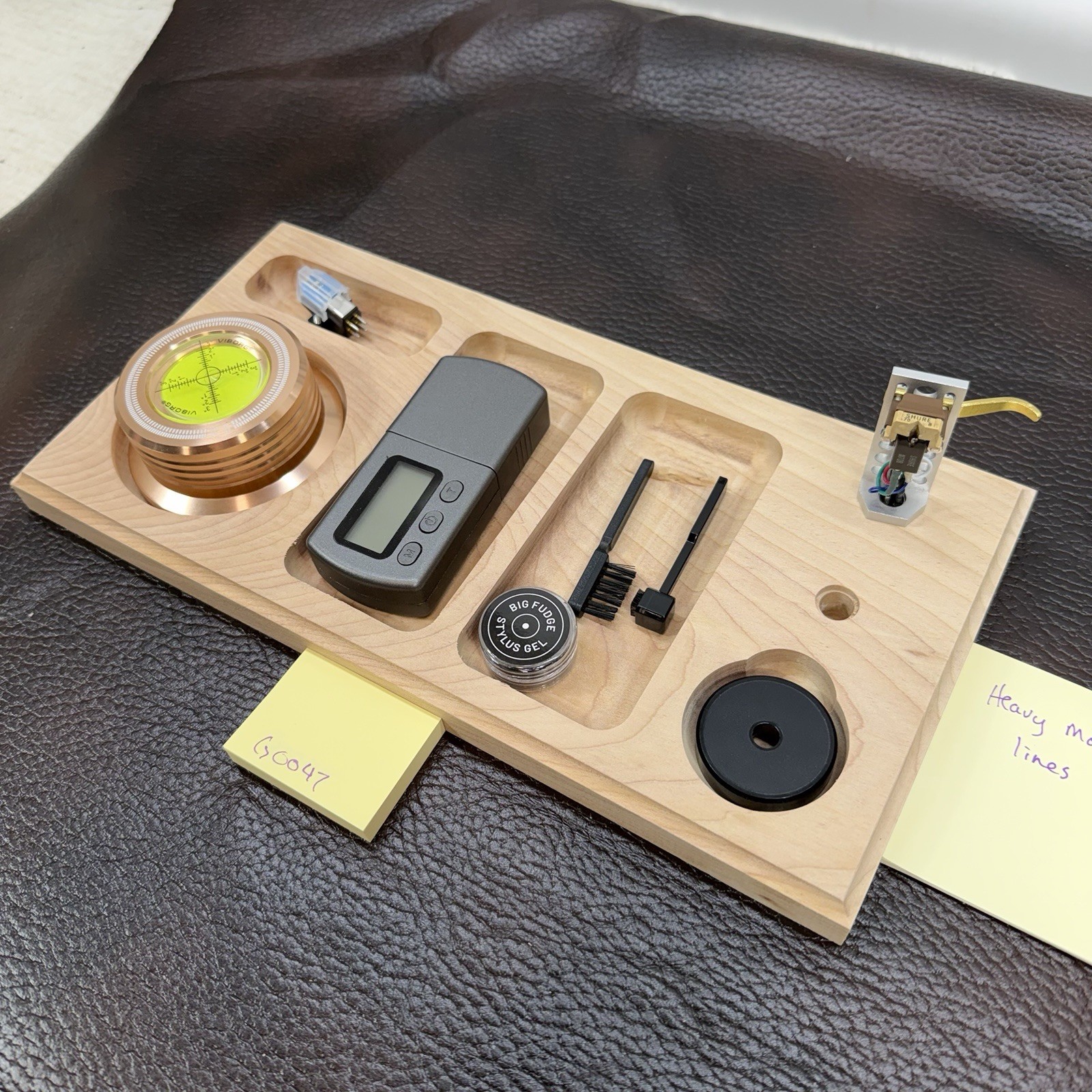 Turntable Accessory Tray W Headshell Stand Unique & Cool Organizer Idea! – Read