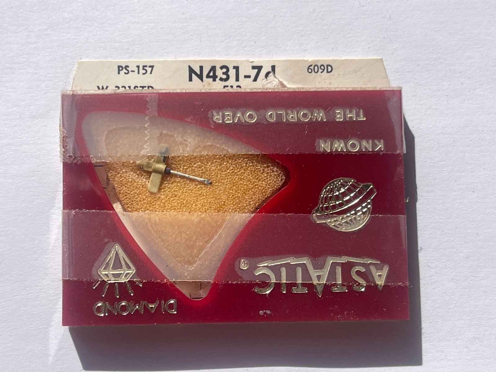 Astatic N431-7D Stylus Needle Euphonics 734D For 509 510 512 513