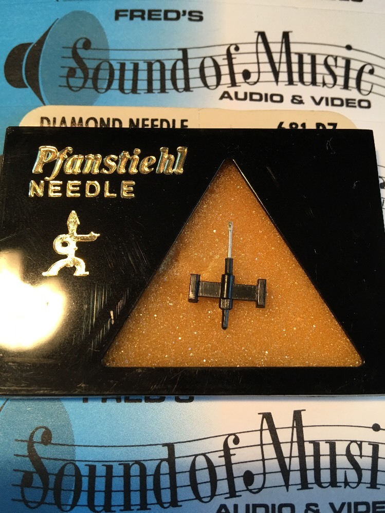 NEW Pfanstiehl 681-D7 SHORT STEM Diamond Needle Stylus 681d7 Panasonic EPS19 EPC