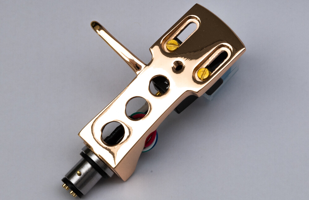 Rose Gold Headshell, cartridge, stylus for Technics SL1610, SL1700, SL1710, SL23