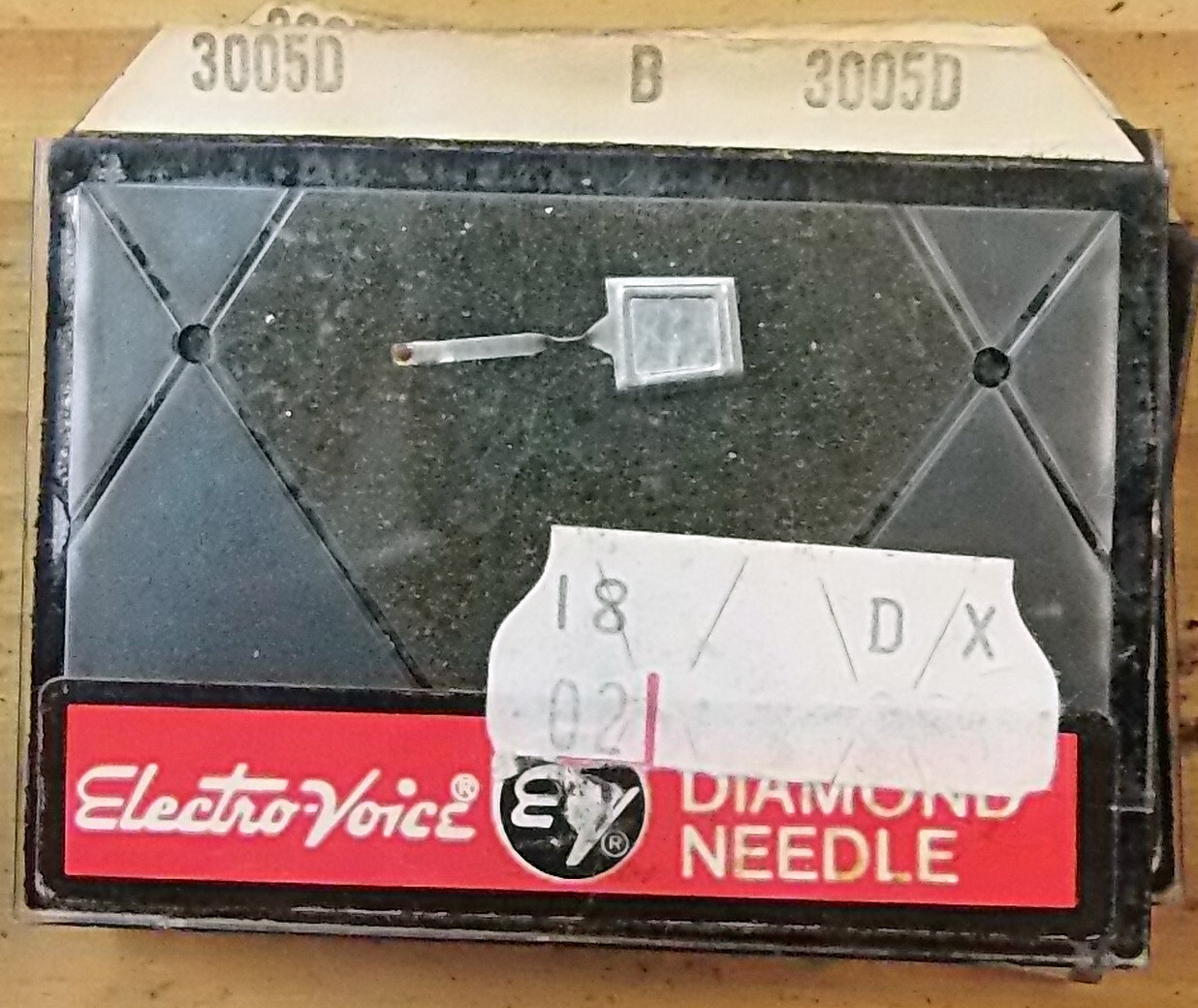 NOS EV 3005D 702-D7 Diamond Needle 4 Ronette SA-075 BF-40 Perpetuum Ebner PE-90