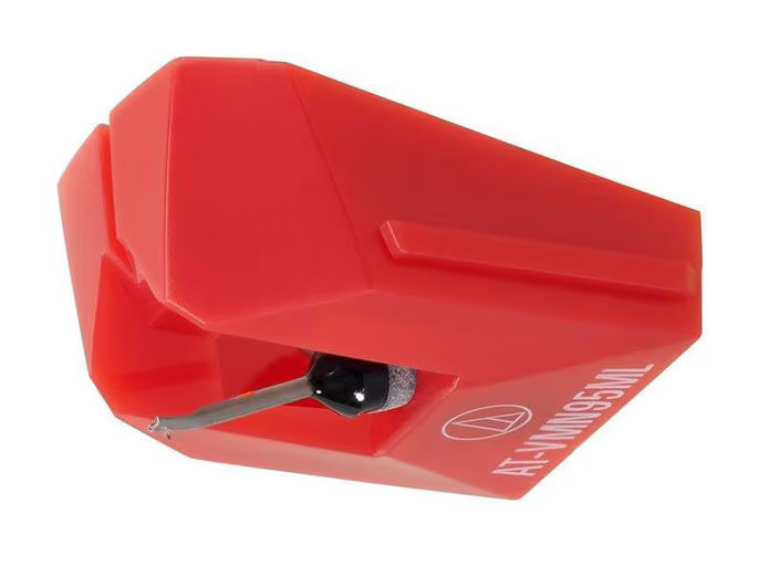 audio-technica AT-VMN95ML Replacement Stylus for AT-VM95ML Red Microlinear