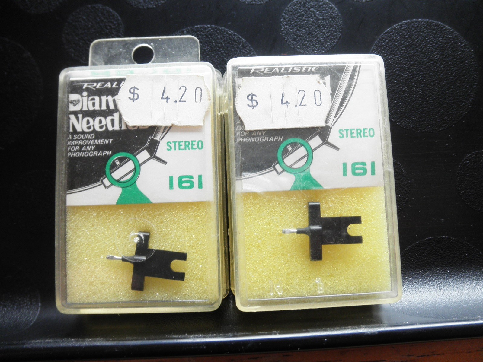 Realistic Diamond Needle NOS 161 Lot of (2)