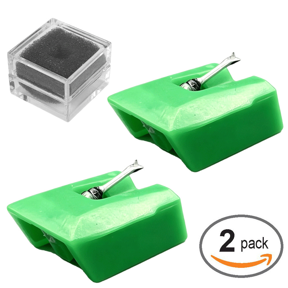 2x ATN95E AT95E Record Needle Replacement Stylus for Audio-Technica AT-LP120-USB
