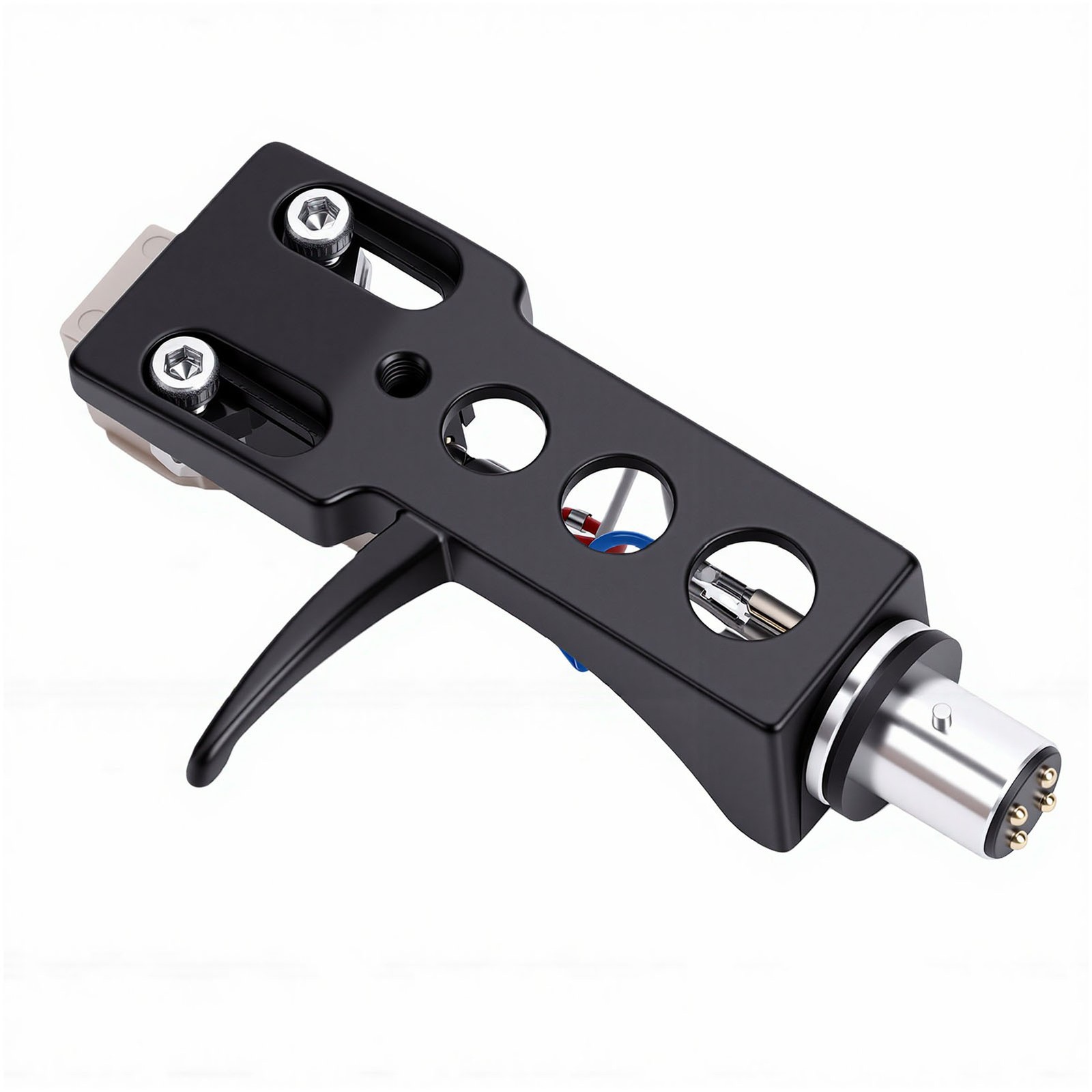 Black Headshell Replacement For SL D1 Magnetic Cartridge Needle For Home En UWKE