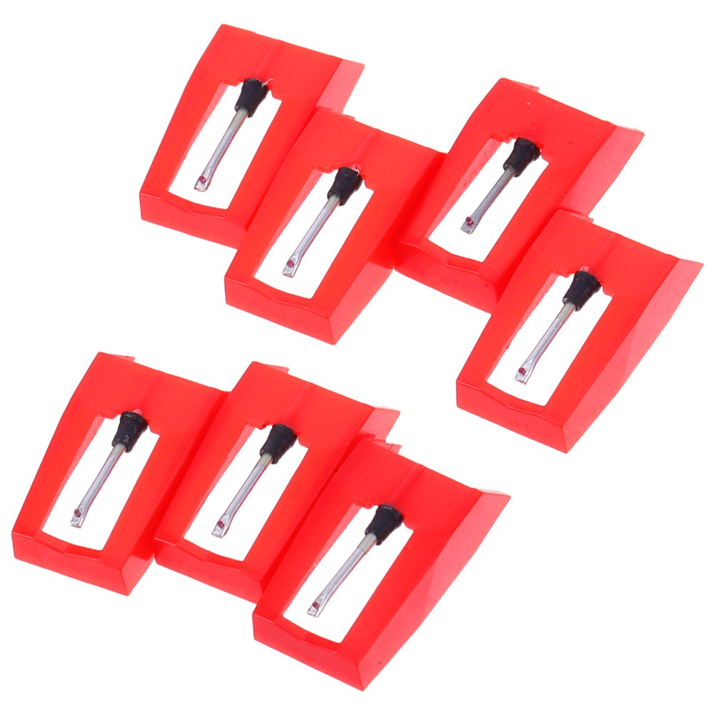 7 Pcs Record Player Needles Replacement Stylus for Turntable Phonograph