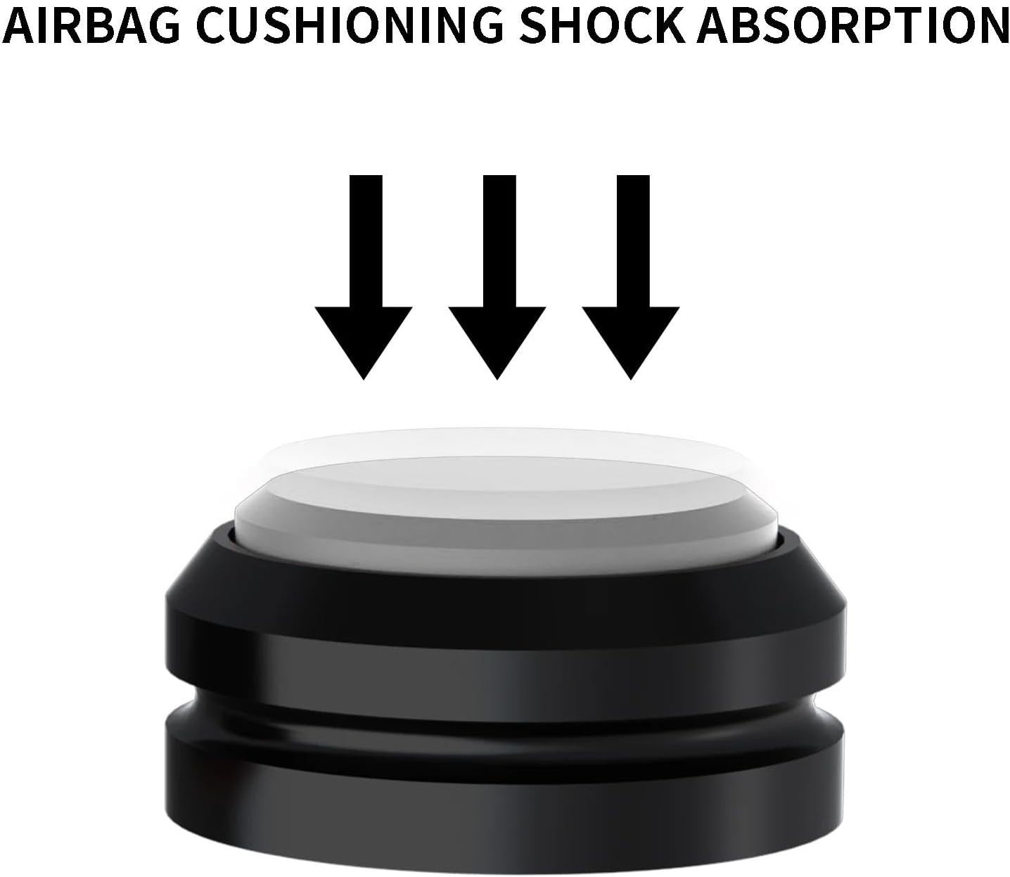 Vibration Stopper Stand for Audio Devices – Gray