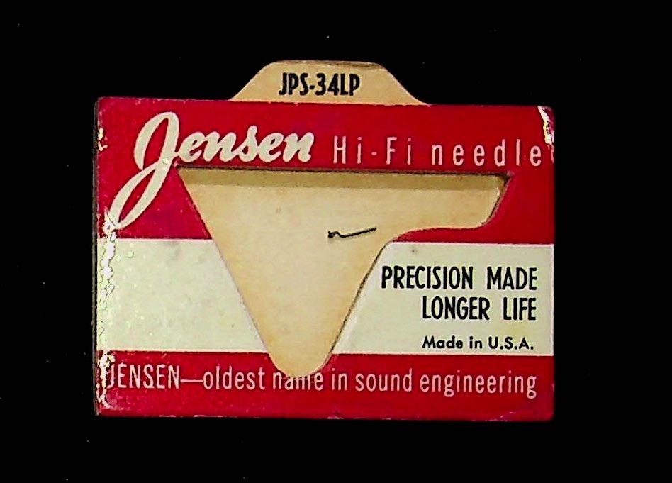 Jensen Hi-Fi Needle NOS Packaging JPS-34LP Vintage Made in USA