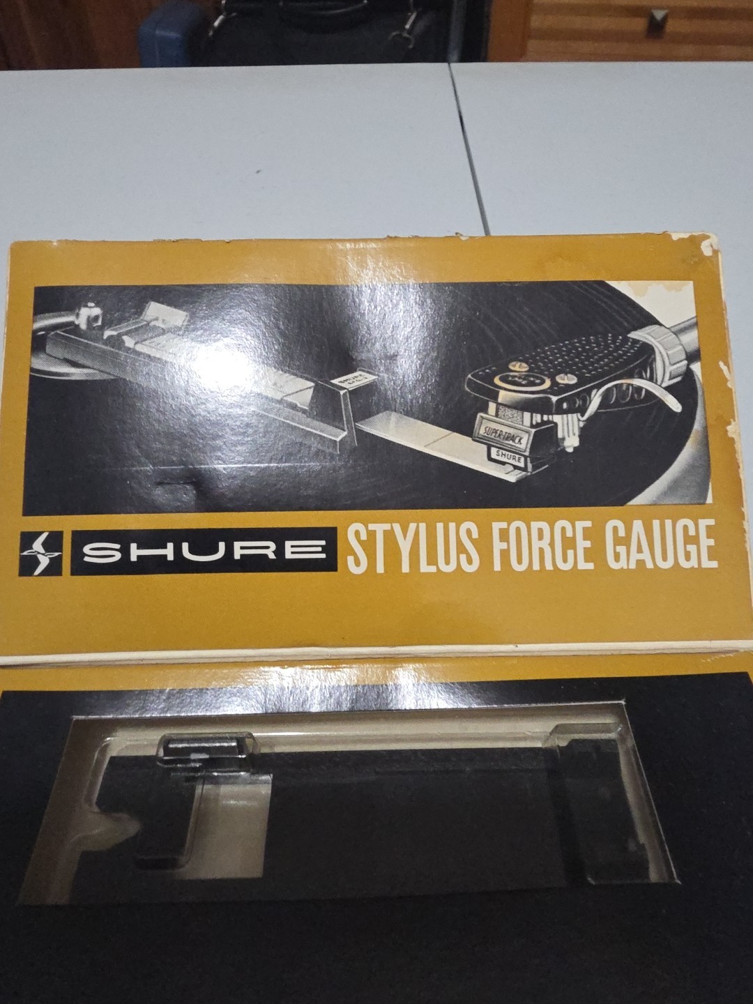 Shure Precision Stylus Force Gauge SFG-2 for Record Player Turntable Used