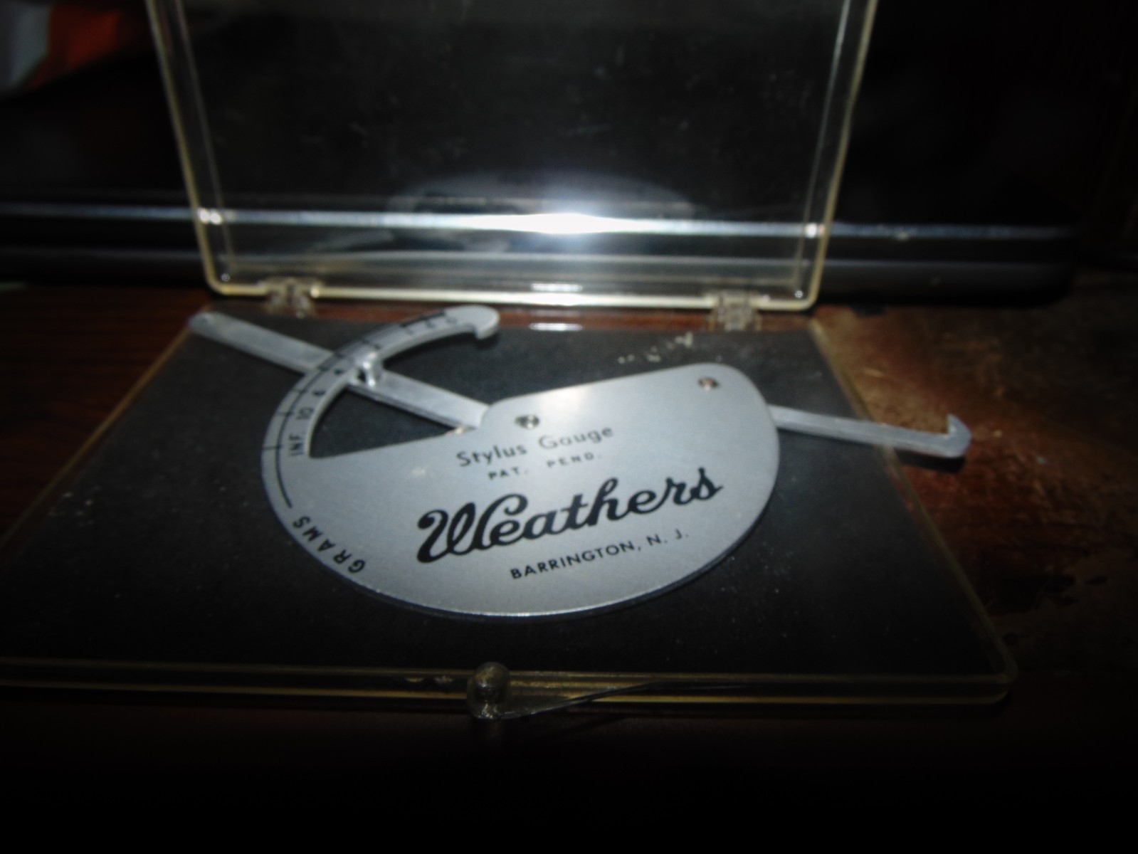 Vintage Weathers Stylus Gauge Barrington, N.J. With Case. Pre-Owned!