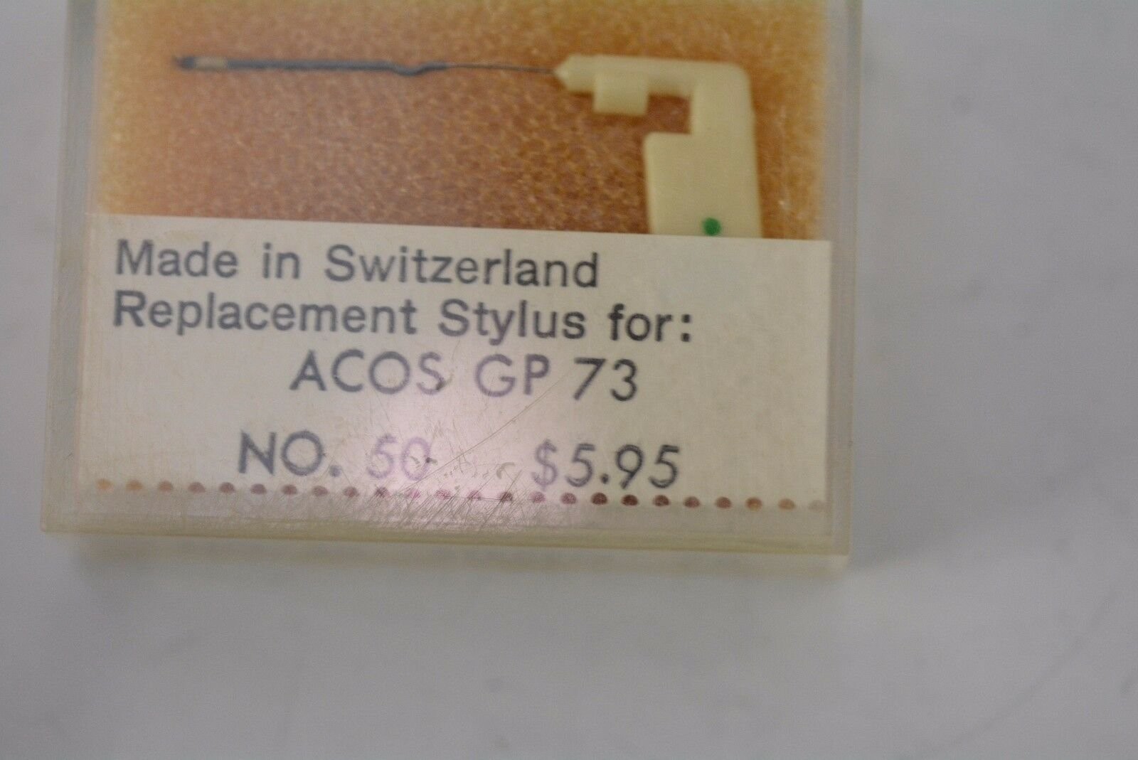 Replacement Diamond Turntable Stylus for ACOS GP-73 NOS