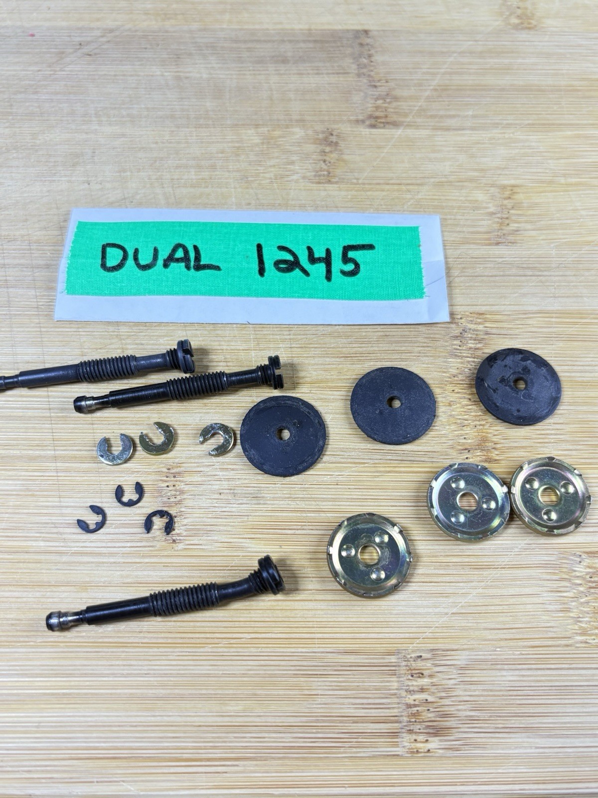 Dual 1245 Part (possibly 1246/1249/1237/1241): Shipping Screw (one Is Bent)