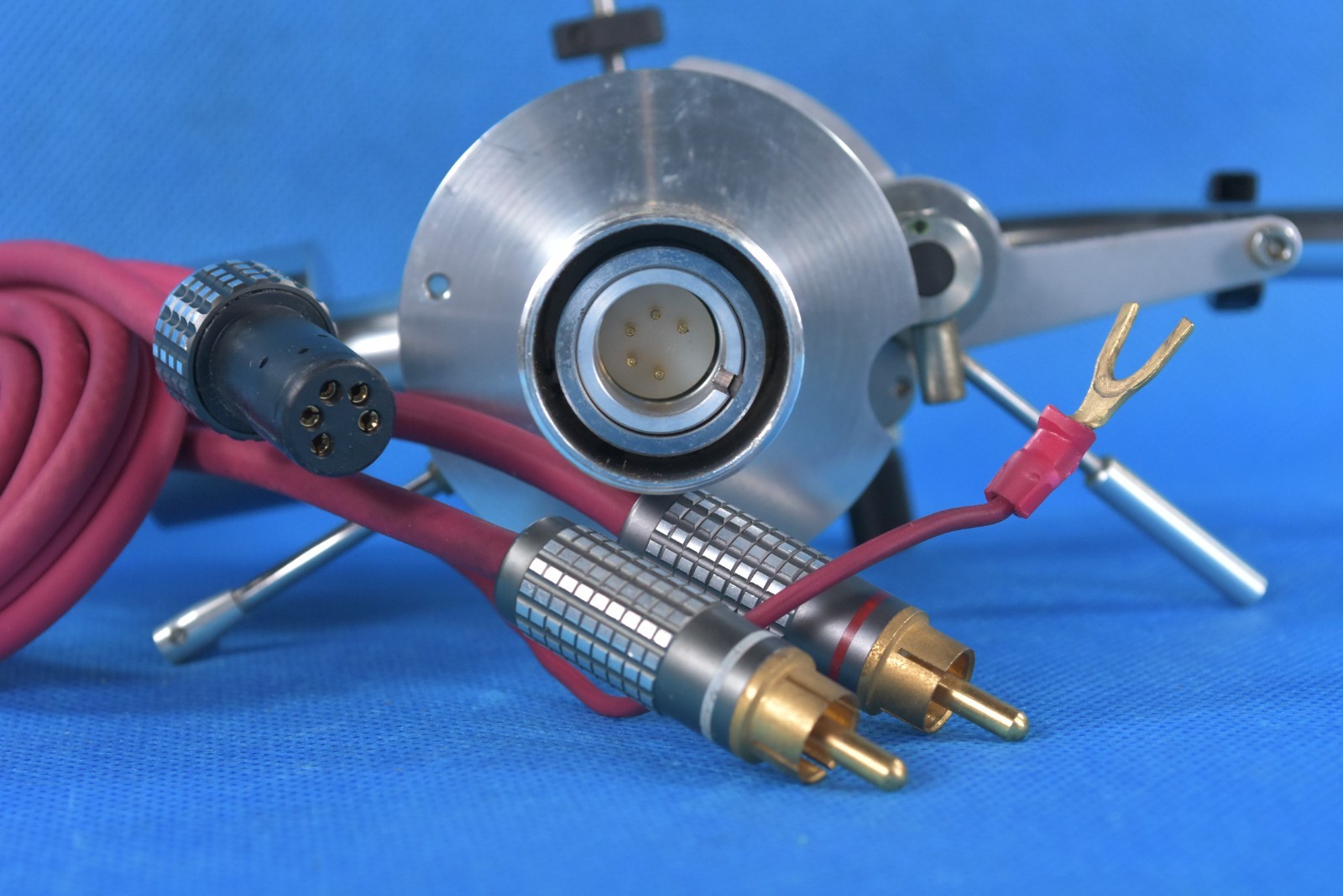 Micro Seiki MA-505S Silver. Wire long Tonearm In Excellent Condition