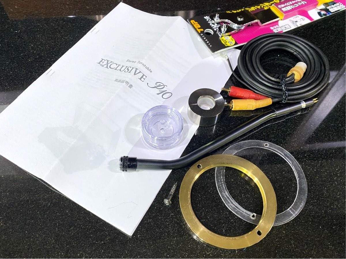 Exclusive EA-10 Tonearm w/ S-Shaped Arm Pipe Tested Works Japan GS03 2.0