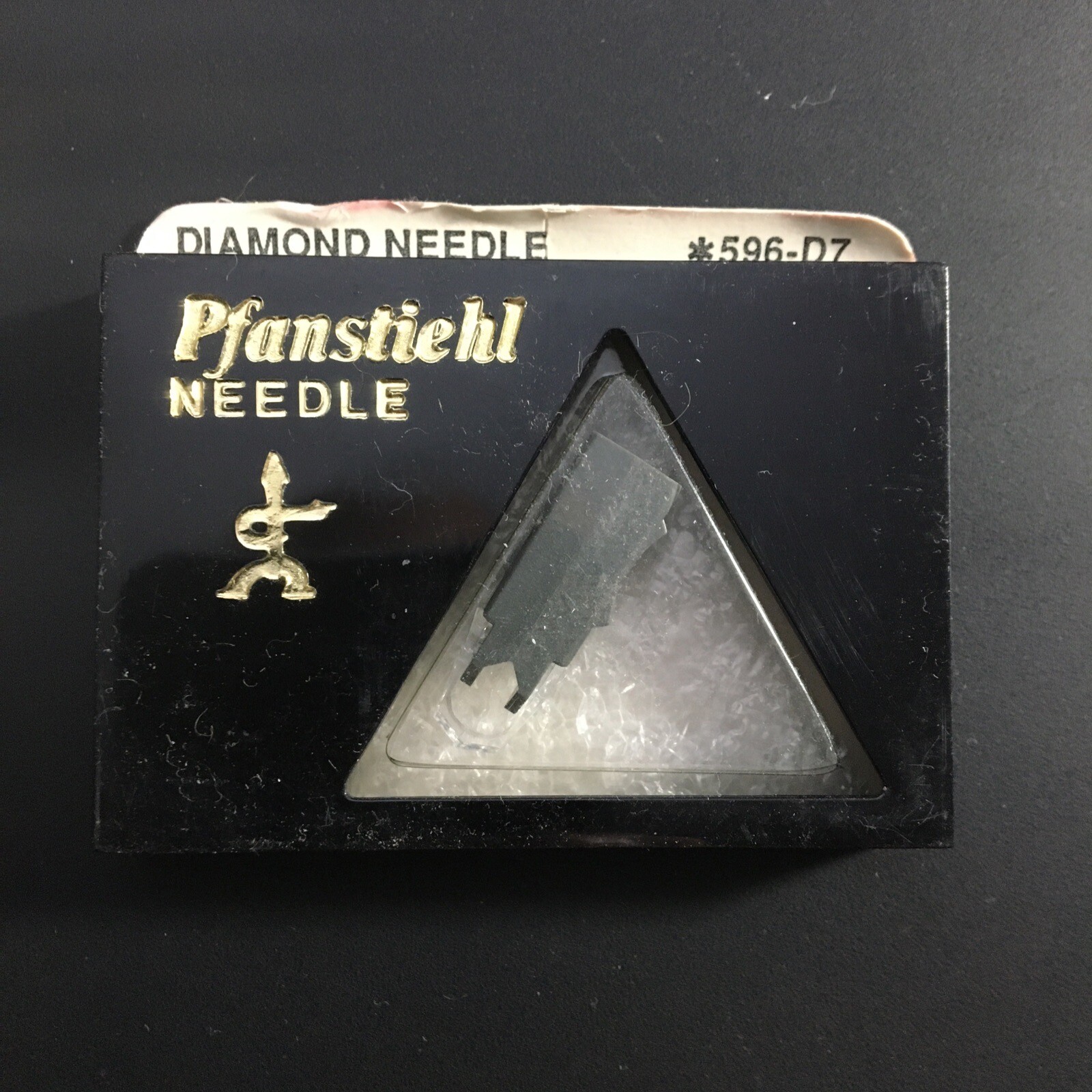 Vintage PFANSTIEHL #596-D7 Diamond Replacement needle/Stylus Brand New! NOS!