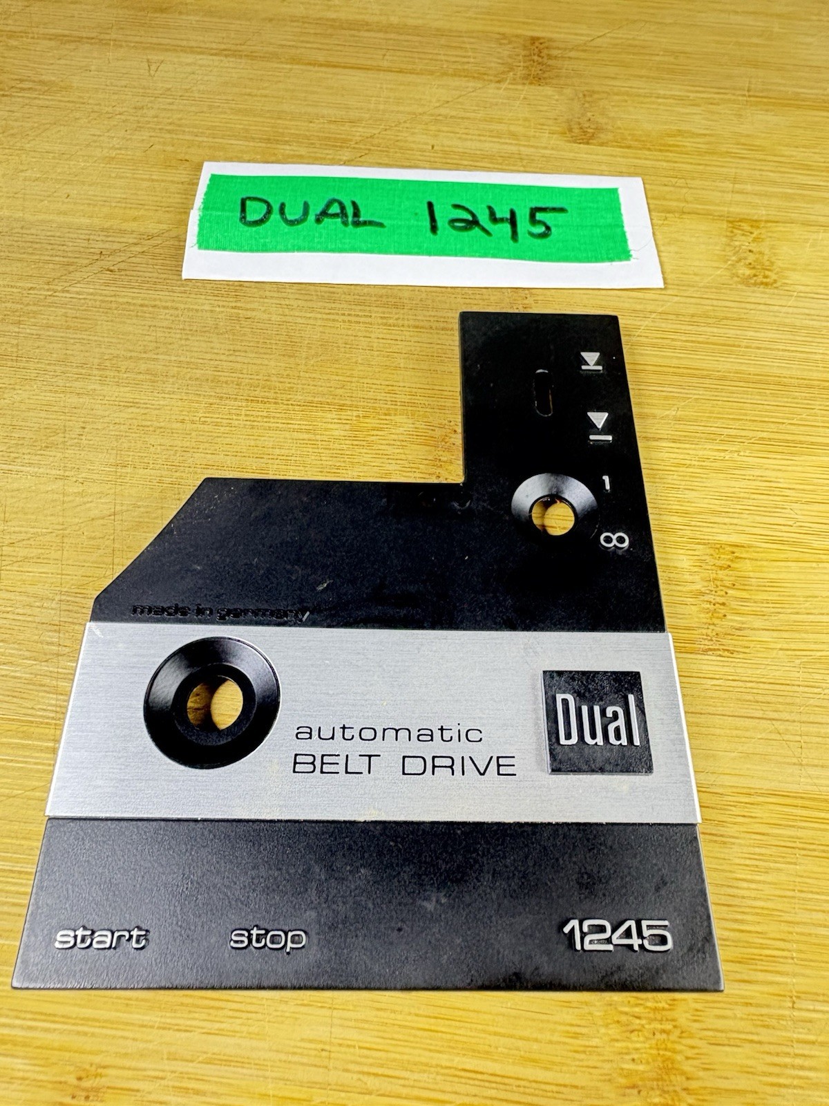 Dual 1245 Part (possibly 1246/1249/1237/1241): Top Cover/plate