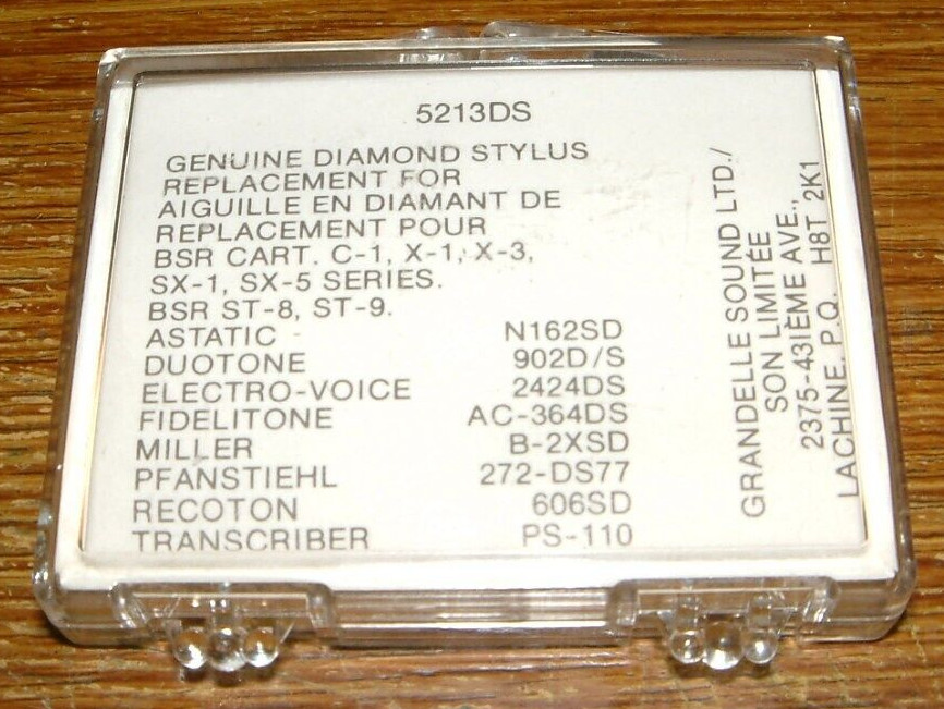Stereo PHONOGRAPH Needle 272-SS73 for BSR ST8 – ST10 PS110 EV2424 5213DS N162