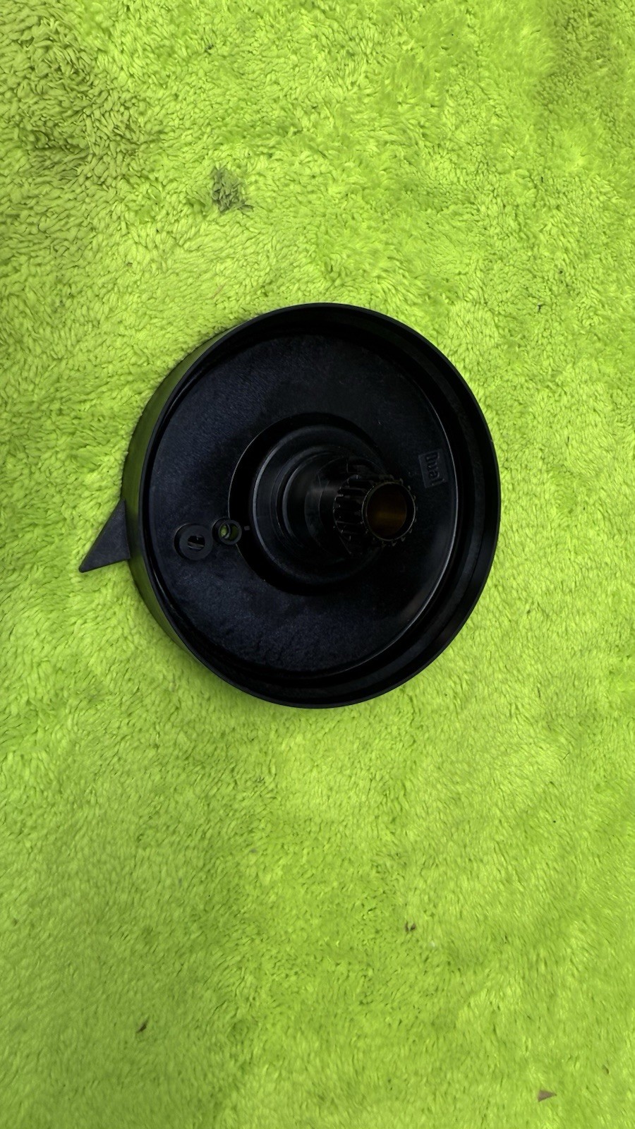 OEM DUAL 1258 & Others TURNTABLE PLATTER PLASTIC BASE ONLY SEE PICS