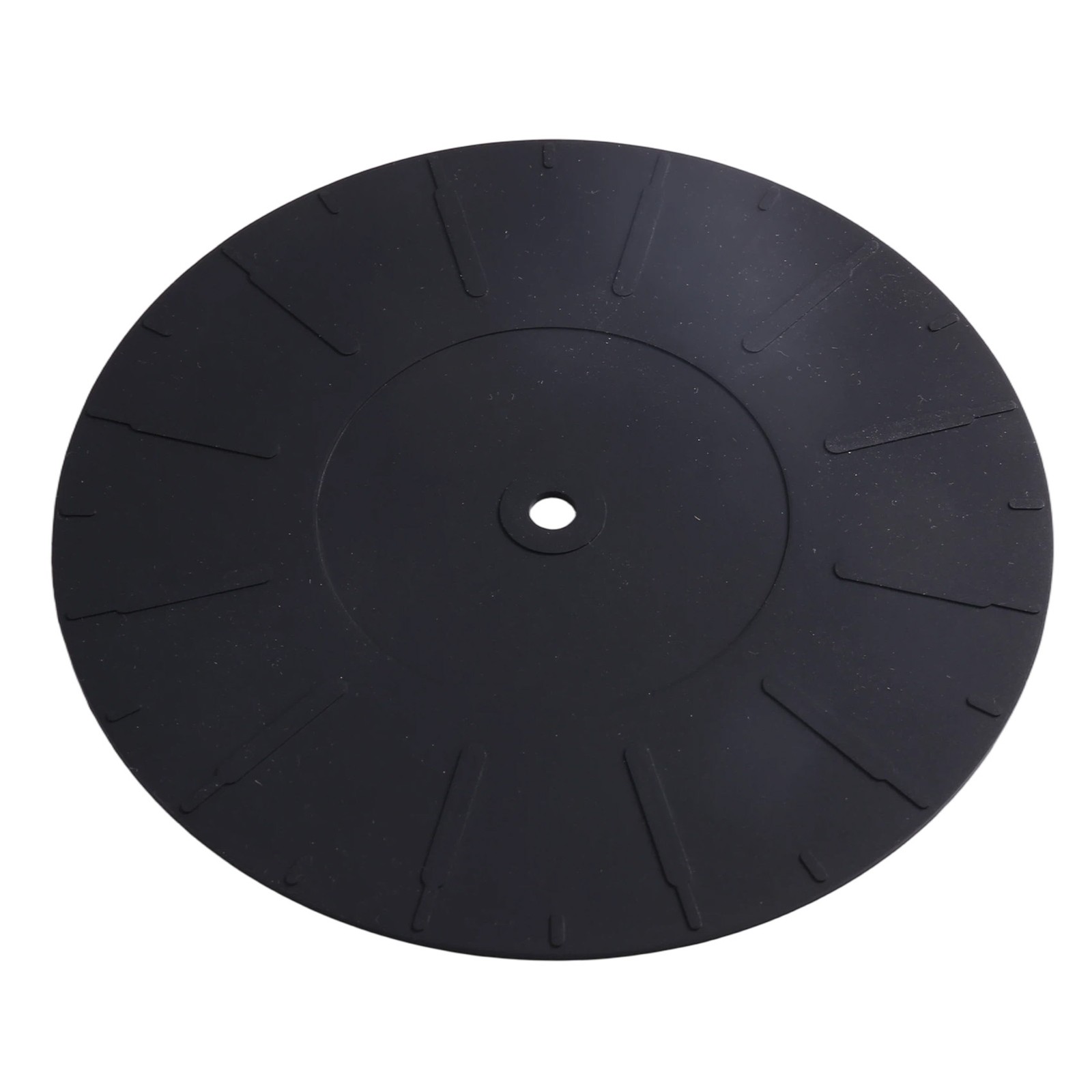 7 Inch Turntable Platter Mat Rubber Silicone Turntable Slipmat Pad for LP2778