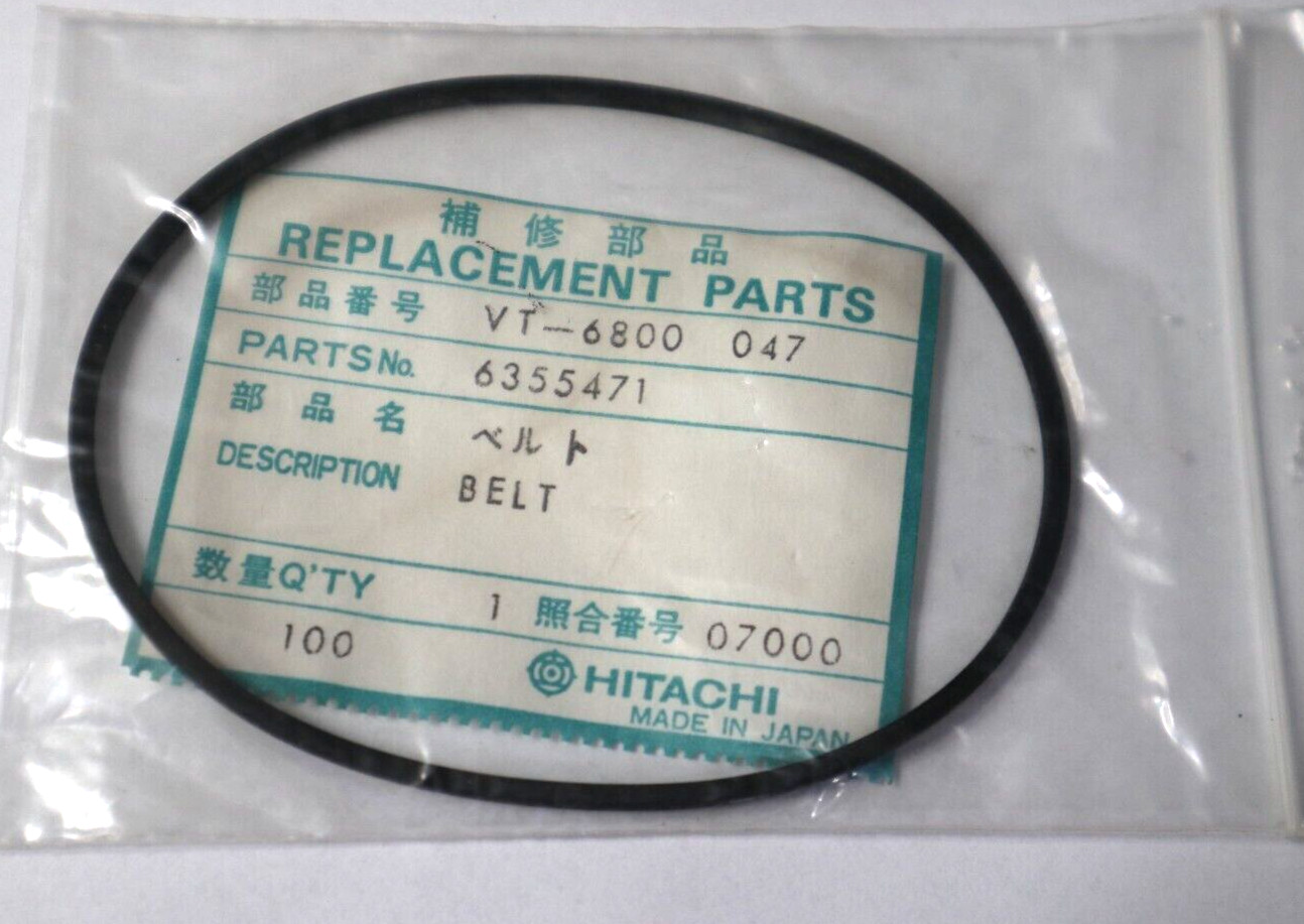 HITACHI VT-6800 REPLACEMENT BELT 047