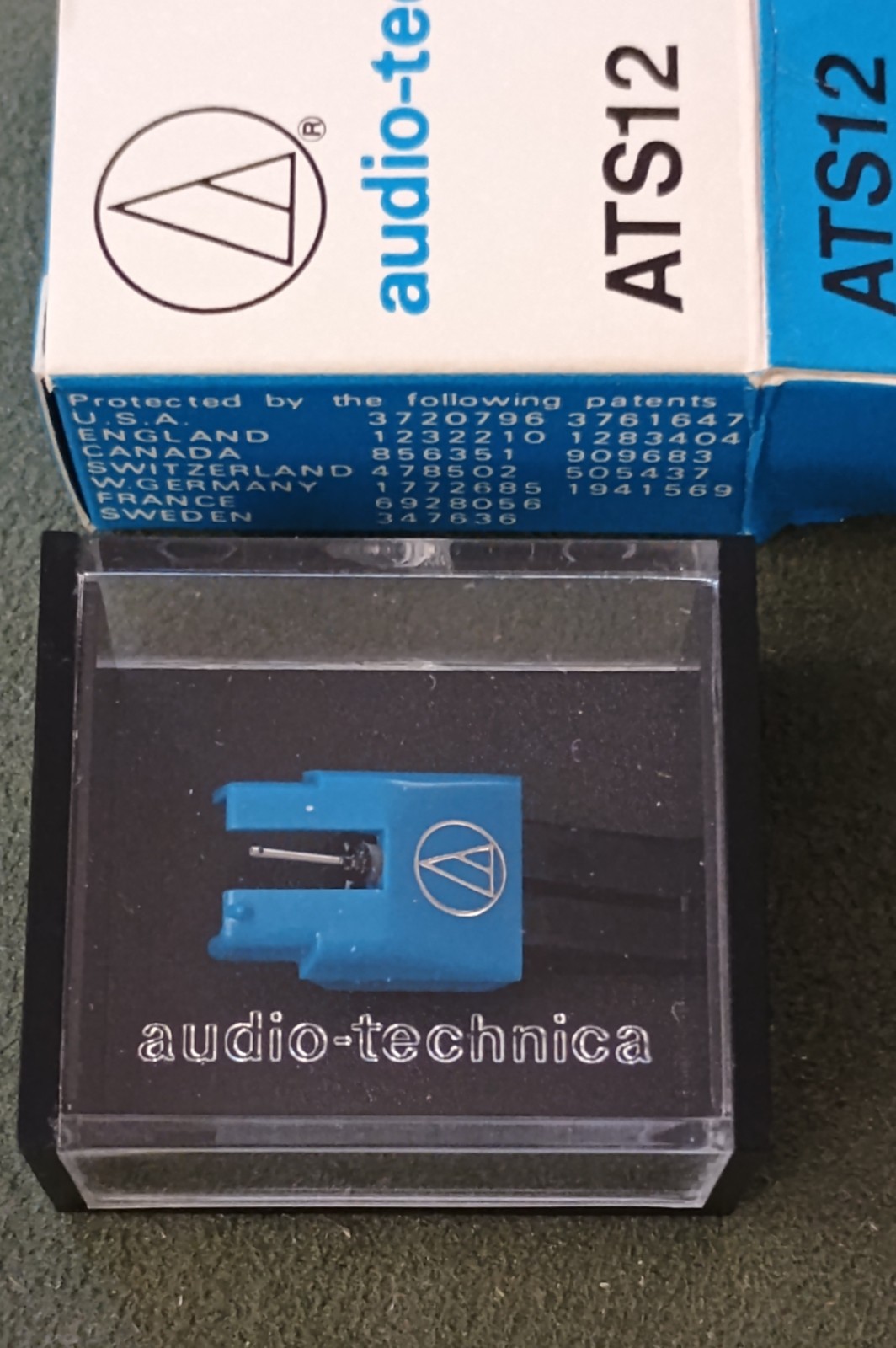 Original Audio Technica Tip ATS12, NOS Elliptical