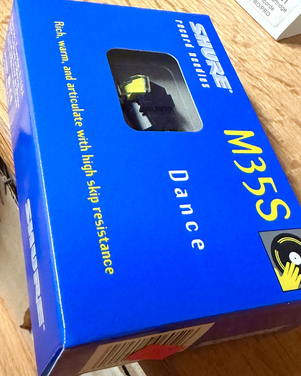 Shure M35S – DJ Record Needle – New (sold as each, 1 single needle)