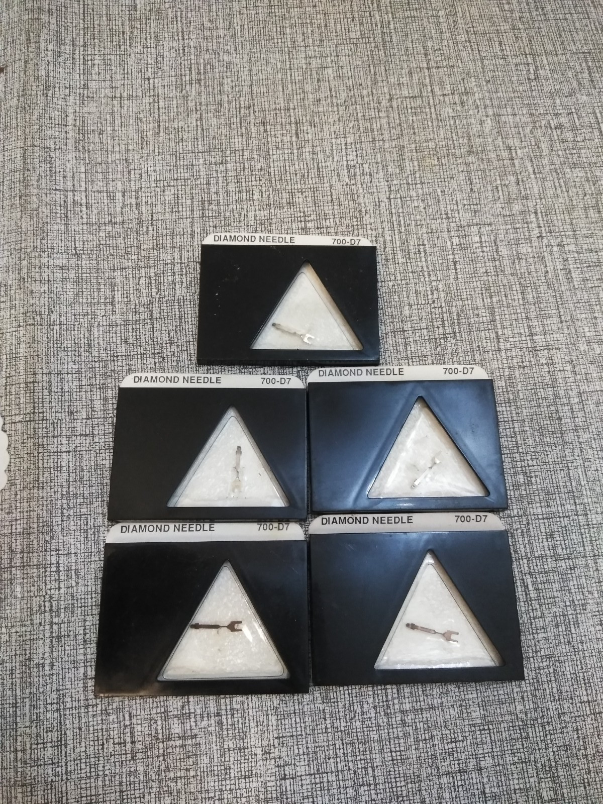 N.O.S. diamond needle 700-D7 replaces Astatic N8-7, Vaco (VARCO) 5PK BUNDLE USA