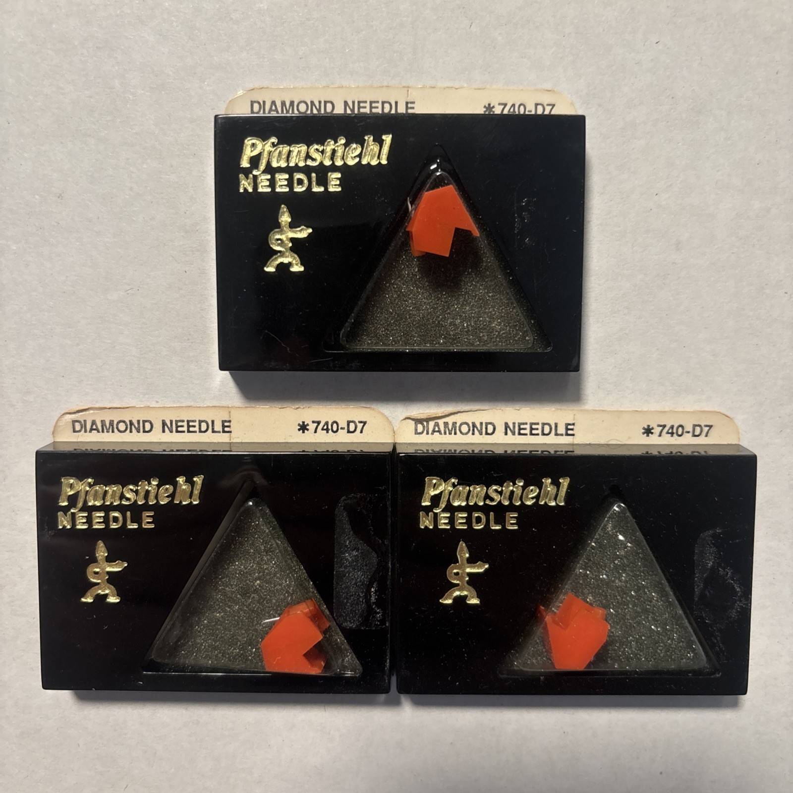 Pfanstiehl 740-D7 Diamond Stylus Replaces FISHER, SANYO ST-29D; TOSHIBA N-50 NOS