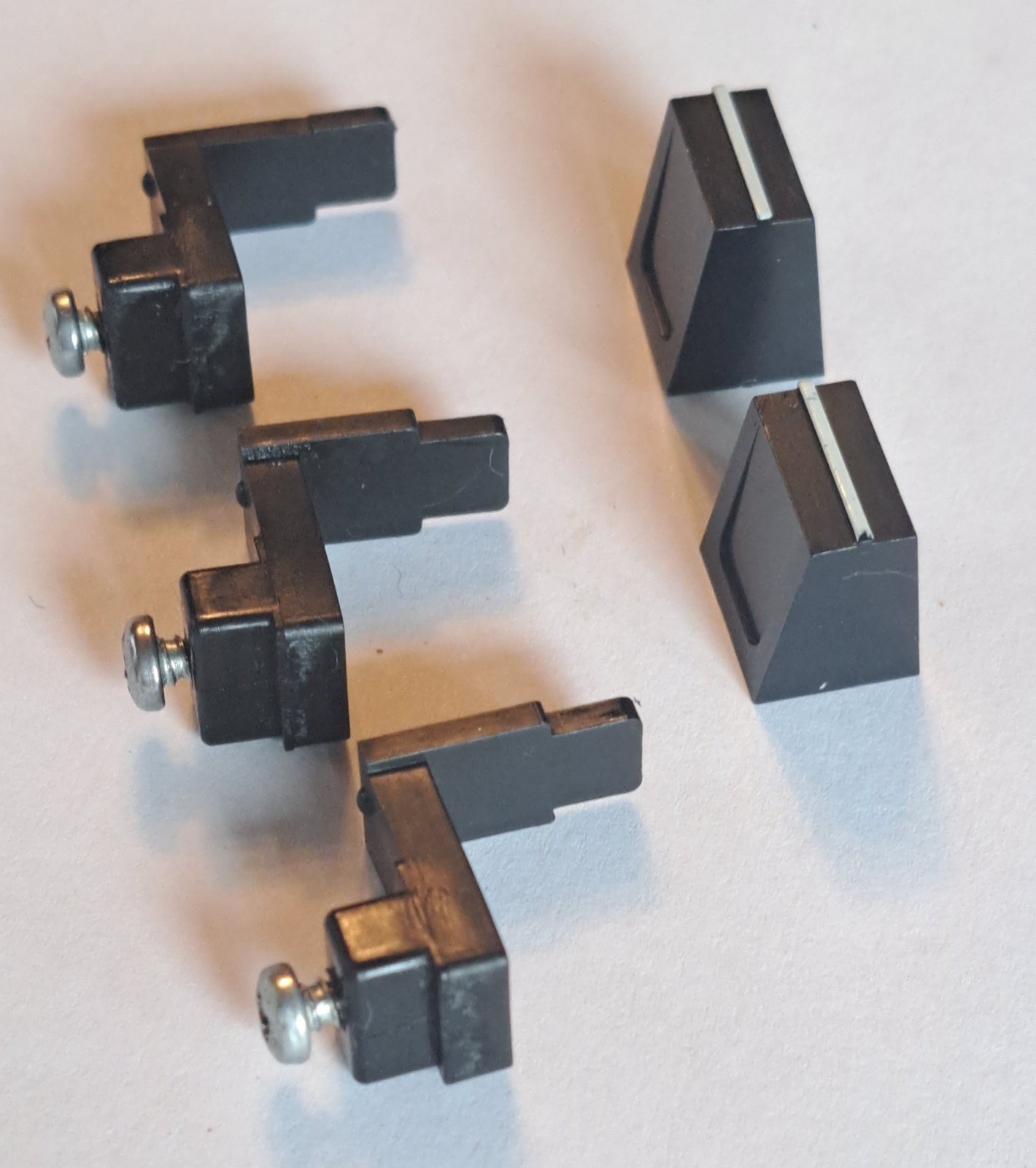 BSR Quanta 450SX Turntable Control Knobs & Brackets ON/OFF Size Speed Select