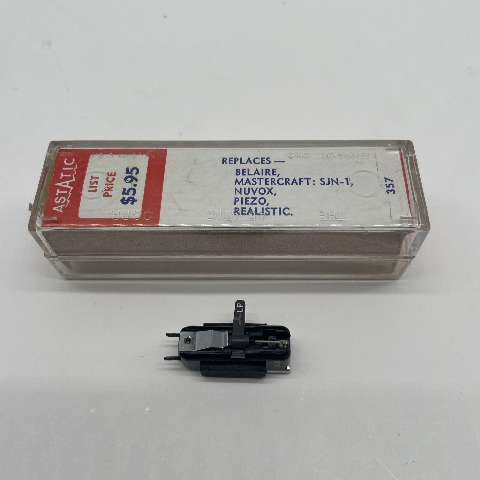 Astatic 611 Phono Cartridge For Belaire Mastercraft SJN-1 Nuvox Piezo Realistic