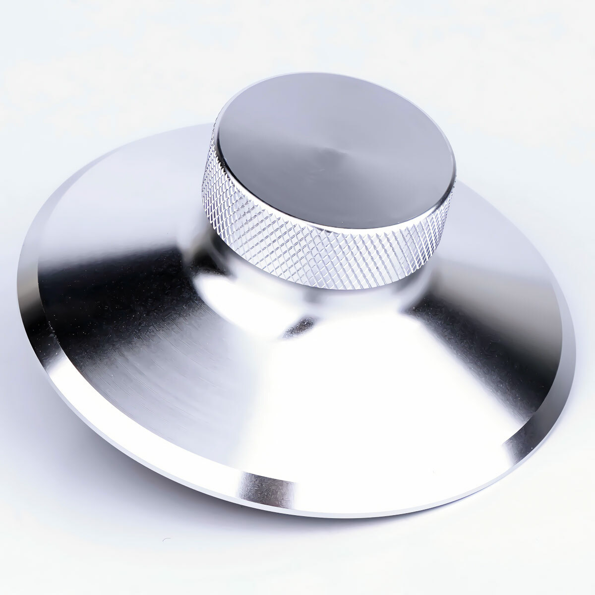 Audiophile Record Weight Clamp for Vinyl, Turntable Weight Stabilizer Aluminum