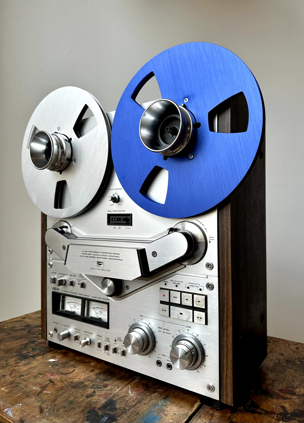 AKAI GX-635D 4-TRACK REEL-to-REEL DECK
