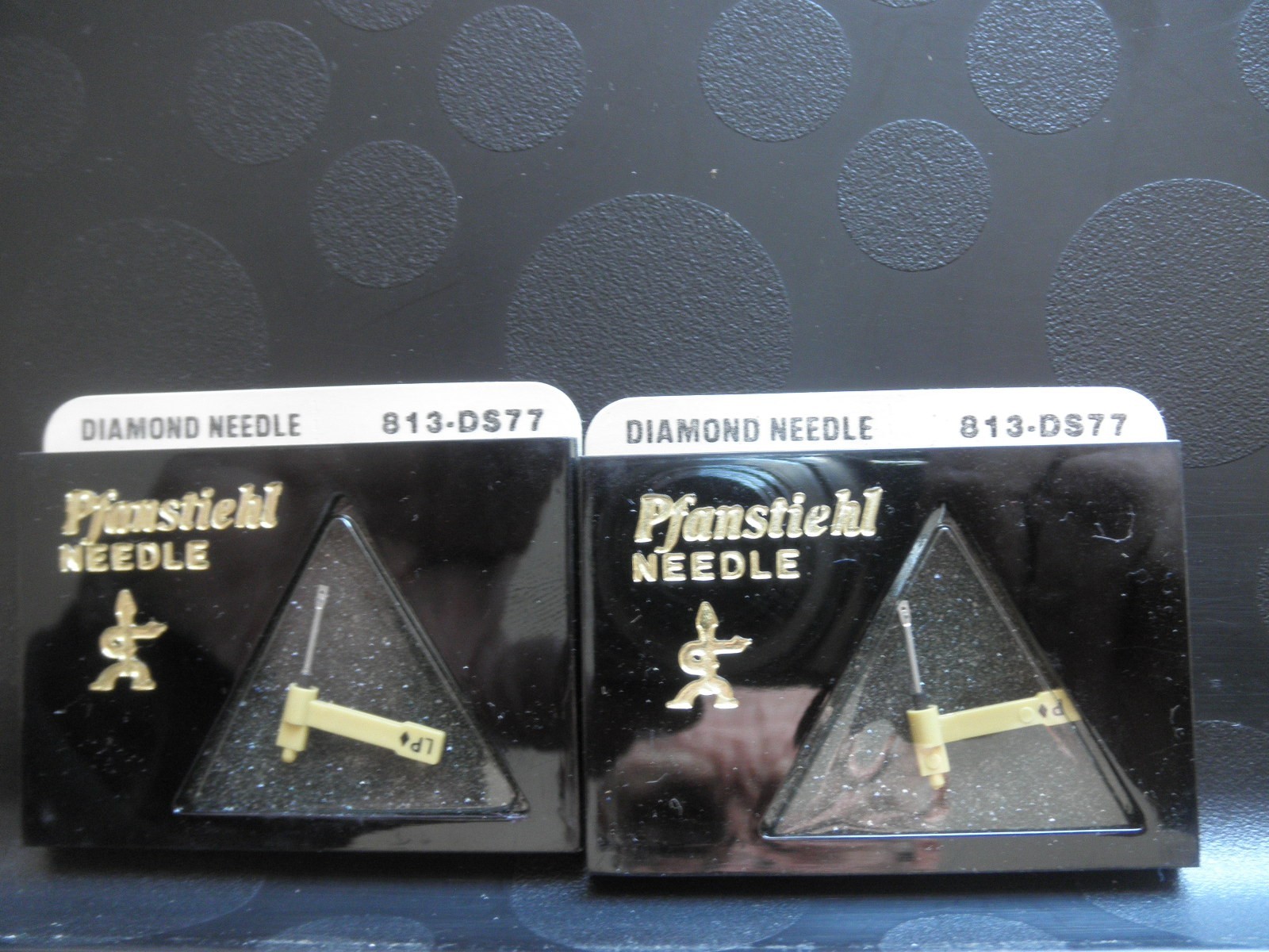 Pfanstiehl Needle NOS 813-DS77 for Sonotone MS, MS77 MSD PanaEPS-13 Lot of (2)