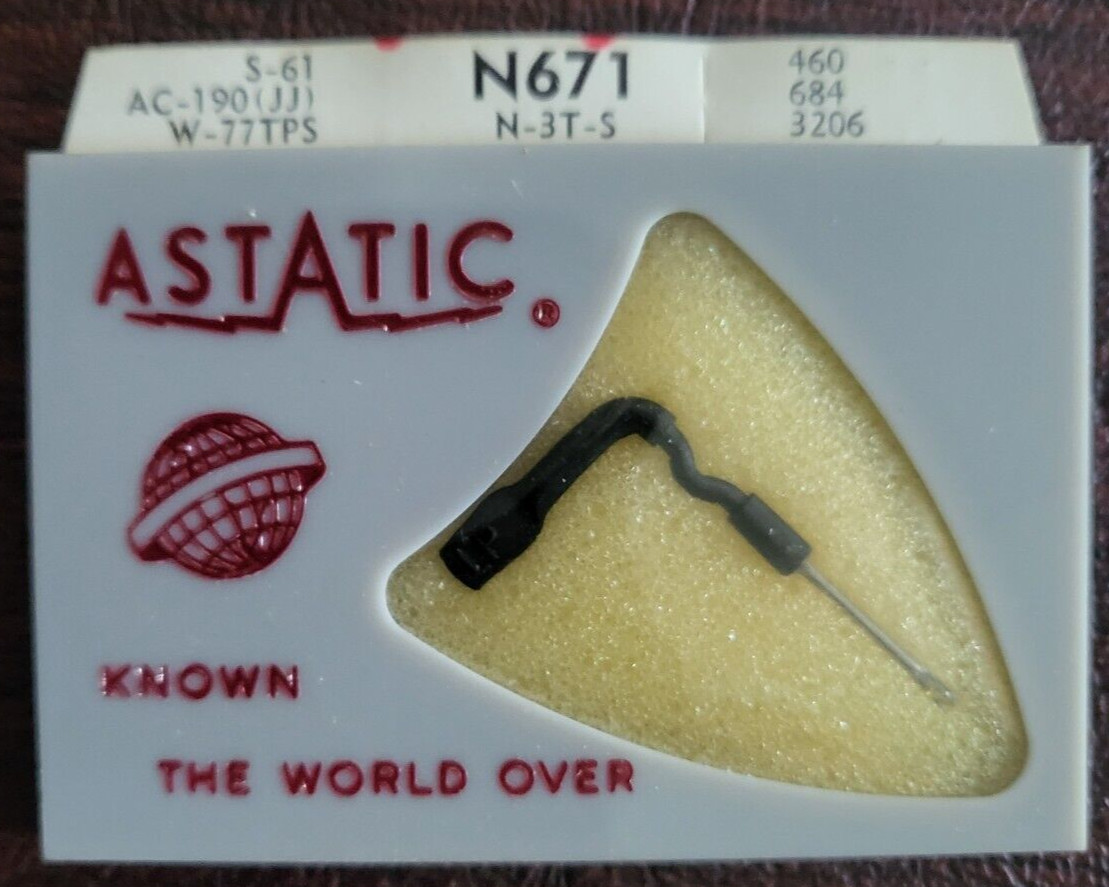 Astatic N671 NOS Turntable Stylus Needle – Sonotone (N-3T-S)